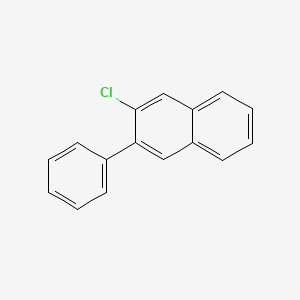 molecular formula C16H11Cl B7890967 2-Chloro-3-phenylnaphthalene CAS No. 74925-46-5