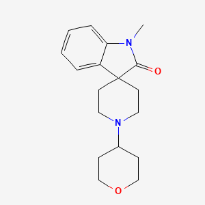 1-Methyl-1'-(tetrahydro-2H-pyran-4-yl)spiro[indoline-3,4'-piperidin]-2-one
