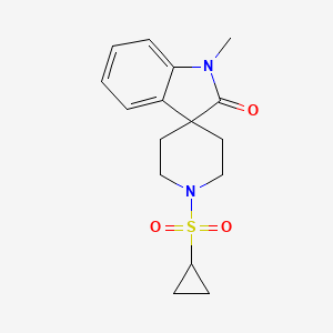 1'-(Cyclopropylsulfonyl)-1-methylspiro[indoline-3,4'-piperidin]-2-one