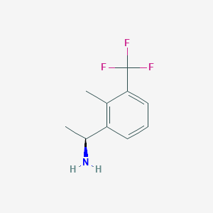(S)-1-(2-Methyl-3-(trifluoromethyl)phenyl)ethan-1-amine