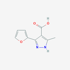 3-(furan-2-yl)-5-methyl-1H-pyrazole-4-carboxylic acid