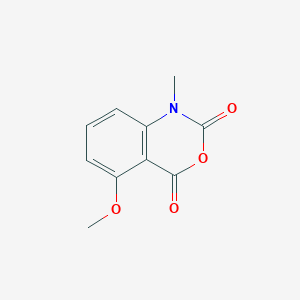 molecular formula C10H9NO4 B7891335 5-methoxy-1-methyl-2H-3,1-benzoxazine-2,4(1H)-dione 