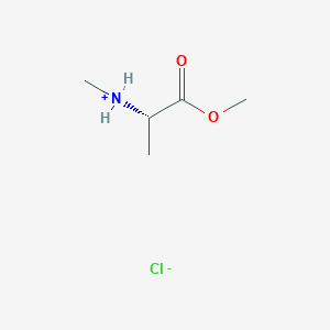 [(2S)-1-methoxy-1-oxopropan-2-yl]-methylazanium;chloride