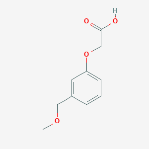 molecular formula C10H12O4 B7891418 (3-Methoxymethyl-phenoxy)-acetic acid 