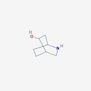 molecular formula C7H13NO B7891446 2-氮杂双环[2.2.2]辛烷-5-醇 