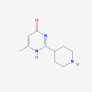 molecular formula C10H15N3O B7891507 CID 63317854 