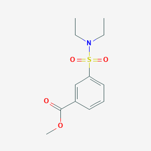 molecular formula C12H17NO4S B7891592 Methyl 3-(diethylsulfamoyl)benzoate 
