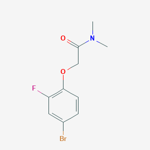 2-(4-bromo-2-fluorophenoxy)-N,N-dimethylacetamide