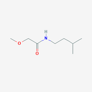 molecular formula C8H17NO2 B7891673 2-methoxy-N-(3-methylbutyl)acetamide 