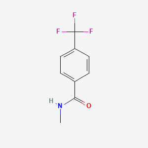 molecular formula C9H8F3NO B7891682 N-甲基-4-(三氟甲基)苯甲酰胺 CAS No. 65017-76-7