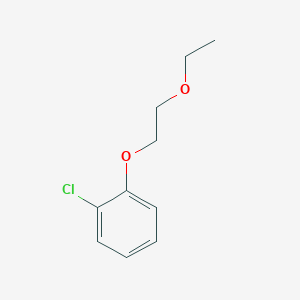 molecular formula C10H13ClO2 B7891718 1-Chloro-2-(2-ethoxyethoxy)benzene 