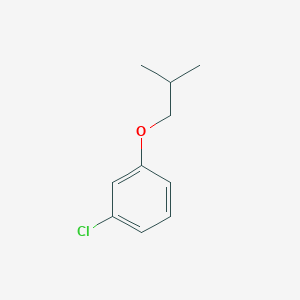 molecular formula C10H13ClO B7891721 1-Chloro-3-(2-methylpropoxy)benzene 