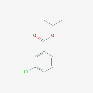 molecular formula C10H11ClO2 B7891724 Propan-2-yl 3-chlorobenzoate 