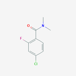 4-chloro-2-fluoro-N,N-dimethylbenzamide