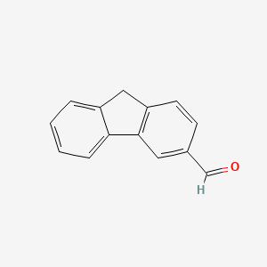 molecular formula C14H10O B7892051 9H-fluorene-3-carbaldehyde 