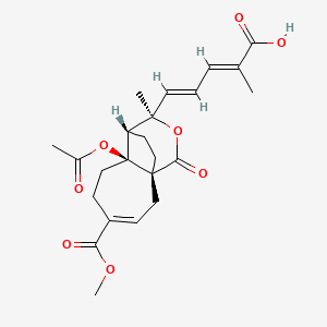 molecular formula C23H28O8 B7892361 拟柏酸B 
