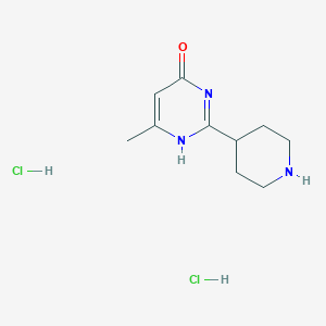 molecular formula C10H17Cl2N3O B7892369 CID 71298677 