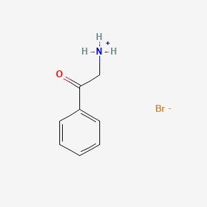 molecular formula C8H10BrNO B7892427 Phenacylazanium;bromide 