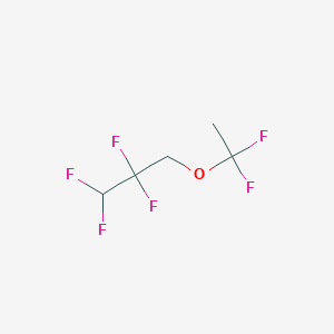 molecular formula C5H6F6O B7892449 1,1-Difluoroethyl 2,2,3,3-tetrafluoropropyl ether 