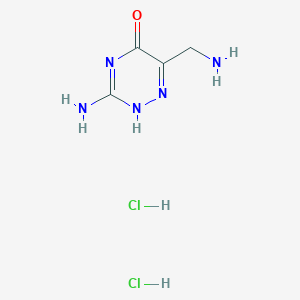 molecular formula C4H9Cl2N5O B7892491 CID 53429586 