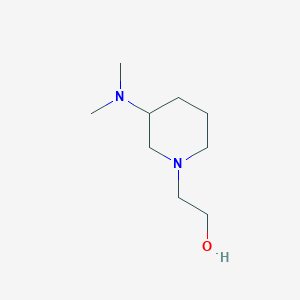 molecular formula C9H20N2O B7892513 2-(3-Dimethylamino-piperidin-1-yl)-ethanol 