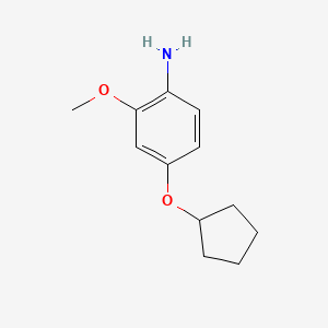 4-(Cyclopentyloxy)-2-methoxyaniline