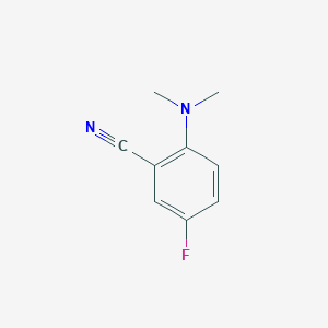2-(Dimethylamino)-5-fluorobenzonitrile