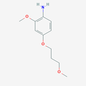 2-Methoxy-4-(3-methoxypropoxy)aniline