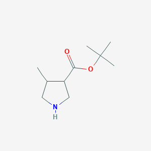 Tert-butyl 4-methylpyrrolidine-3-carboxylate