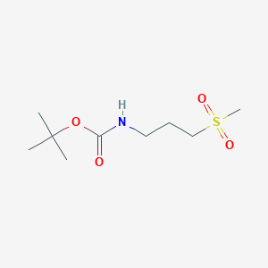 molecular formula C9H19NO4S B7892950 Tert-butyl [3-(methylsulfonyl)propyl]carbamate 