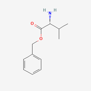 molecular formula C12H17NO2 B7892970 D-Valine, phenylmethyl ester 