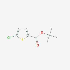 molecular formula C9H11ClO2S B7893000 Tert-butyl 5-chlorothiophene-2-carboxylate 