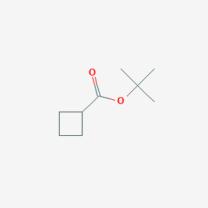 molecular formula C9H16O2 B7893002 环丁烷甲酸叔丁酯 