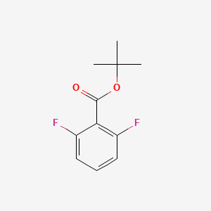 molecular formula C11H12F2O2 B7893009 Tert-butyl 2,6-difluorobenzoate 
