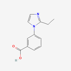 3-(2-ethyl-1H-imidazol-1-yl)benzoic acid