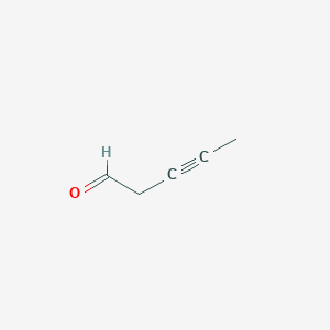 molecular formula C5H6O B7893160 Pent-3-ynal 