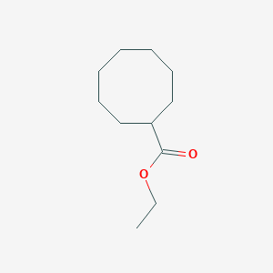 molecular formula C11H20O2 B7893340 环辛烷羧酸乙酯 