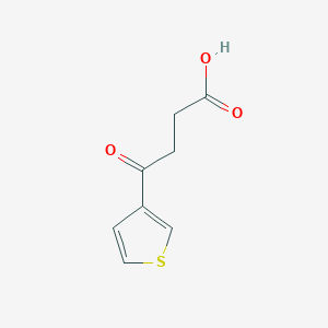 molecular formula C8H8O3S B7893363 4-Oxo-4-(thiophen-3-yl)butanoic acid CAS No. 1878-23-5