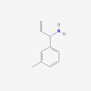 1-(3-Methylphenyl)prop-2-en-1-amine