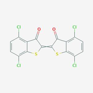 molecular formula C16H4Cl4O2S2 B078936 C.I. 颜料红 88 CAS No. 14295-43-3