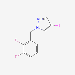 molecular formula C10H7F2IN2 B7893639 1-(2,3-Difluorobenzyl)-4-iodo-1H-pyrazole 