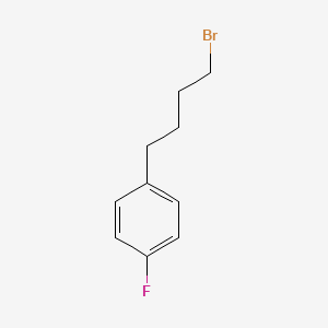molecular formula C10H12BrF B7893688 1-(4-Bromobutyl)-4-fluorobenzene CAS No. 89326-70-5