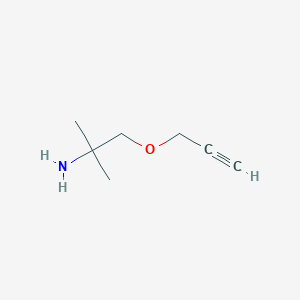 2-Methyl-1-(2-propyn-1-yloxy)-2-propanamine