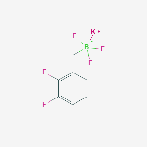 molecular formula C7H5BF5K B7893836 Potassium;(2,3-difluorophenyl)methyl-trifluoroboranuide 
