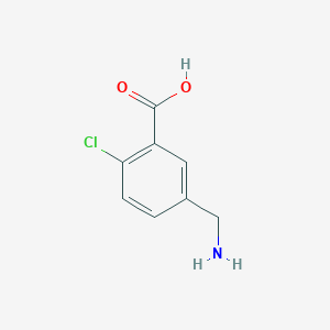 5-(Aminomethyl)-2-chlorobenzoic acid