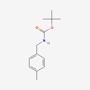 molecular formula C13H19NO2 B7893938 Tert-butyl (4-methylbenzyl)carbamate 