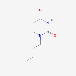 molecular formula C8H12N2O2 B7893945 1-Butylpyrimidine-2,4(1h,3h)-dione CAS No. 705-06-6