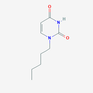 molecular formula C9H14N2O2 B7893958 1-戊基嘧啶-2,4(1H,3H)-二酮 