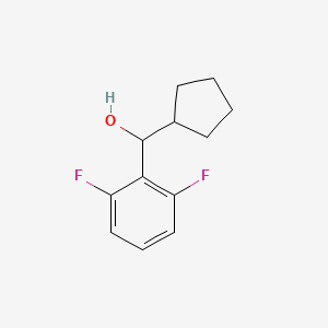 Cyclopentyl (2,6-difluorophenyl)methanol