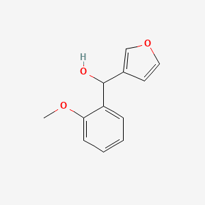molecular formula C12H12O3 B7894012 3-Furyl-(2-methoxyphenyl)methanol 